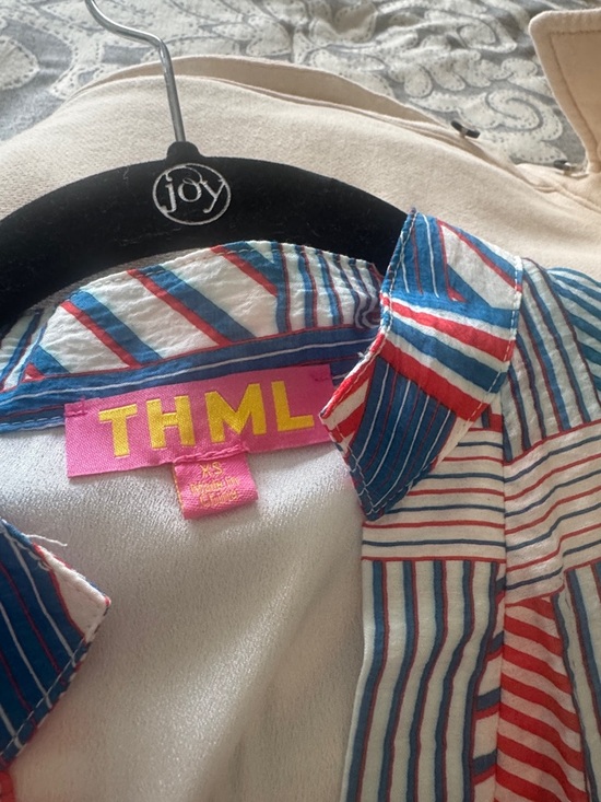 THML Dresses & Skirts - THML Multi-Stripe dress in Blue, Red & White